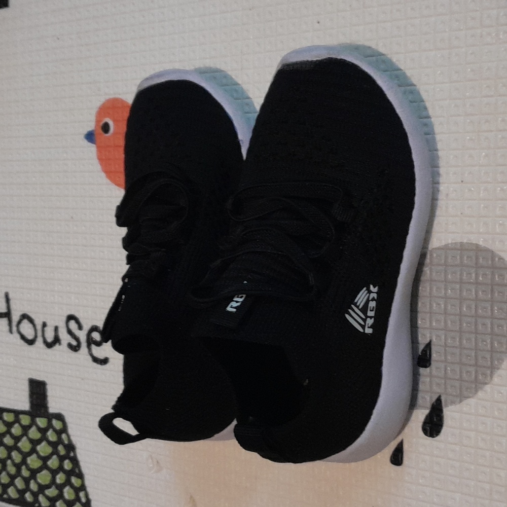 RBX Boy, Black, Size 7, textile sneakers
